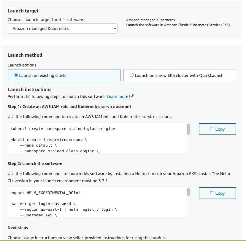 Launch Targetscreenshot